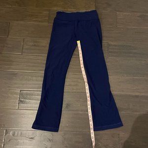 Navy blue Ivviva flare mid rise yoga pants size 12